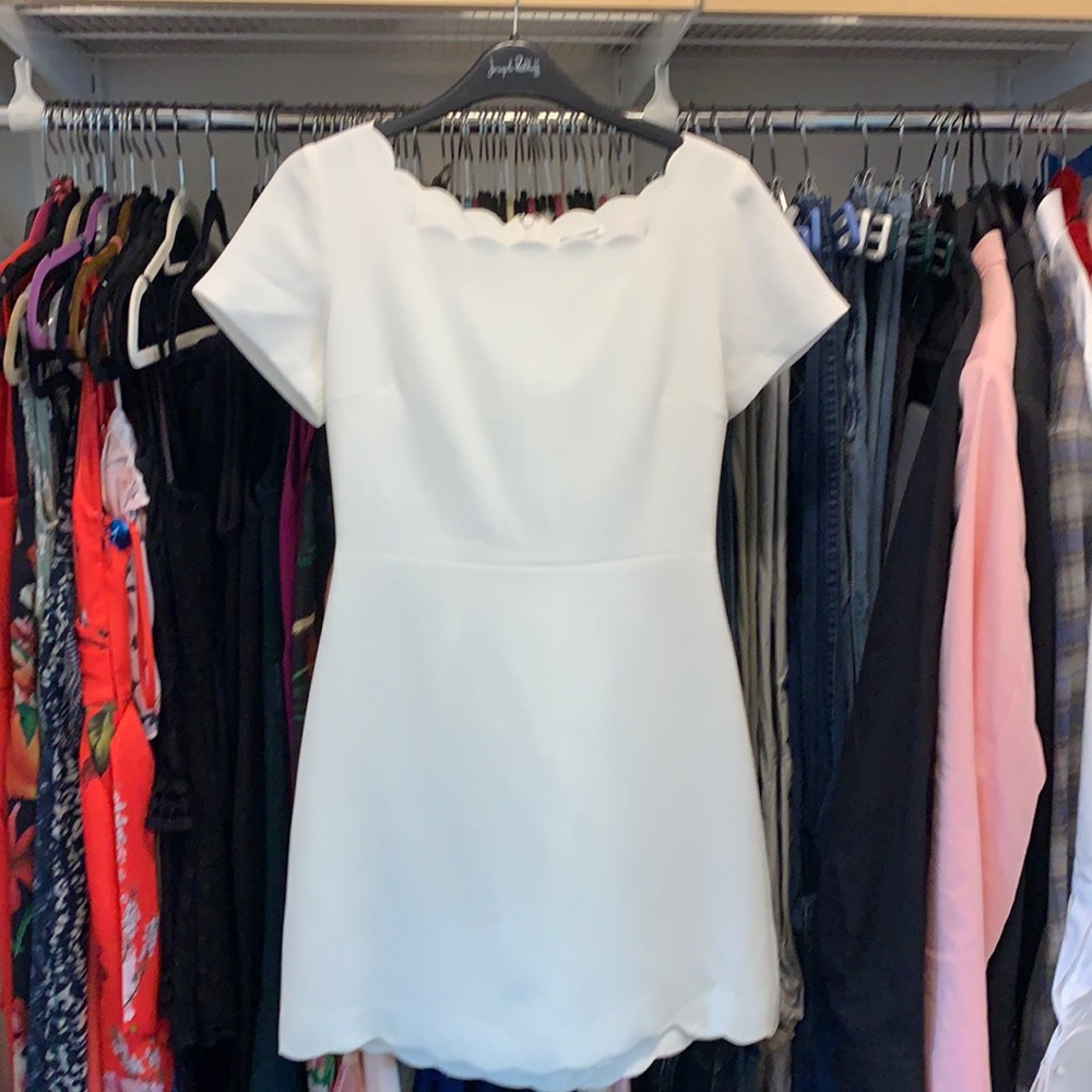 Club Monaco White Dress